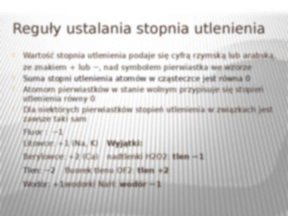 Chemia ogólna - redoks - strona 3