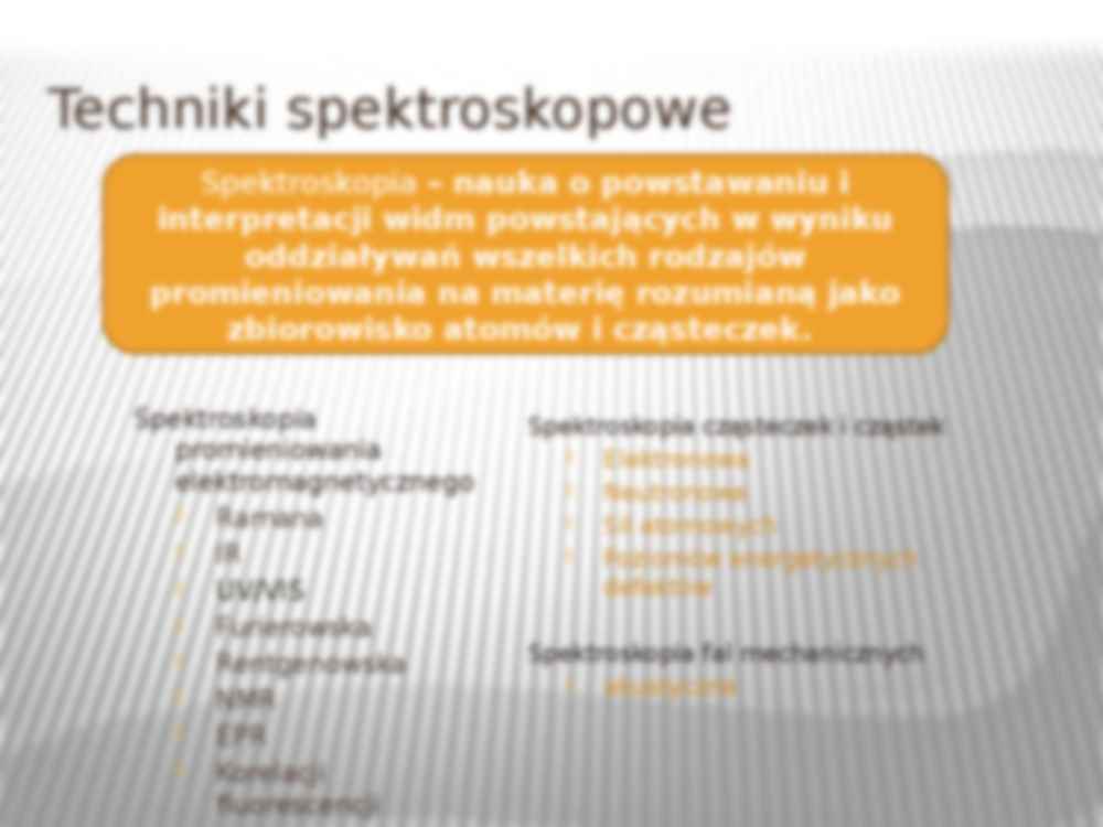 Chemia ogólna - spektroskopia - strona 2