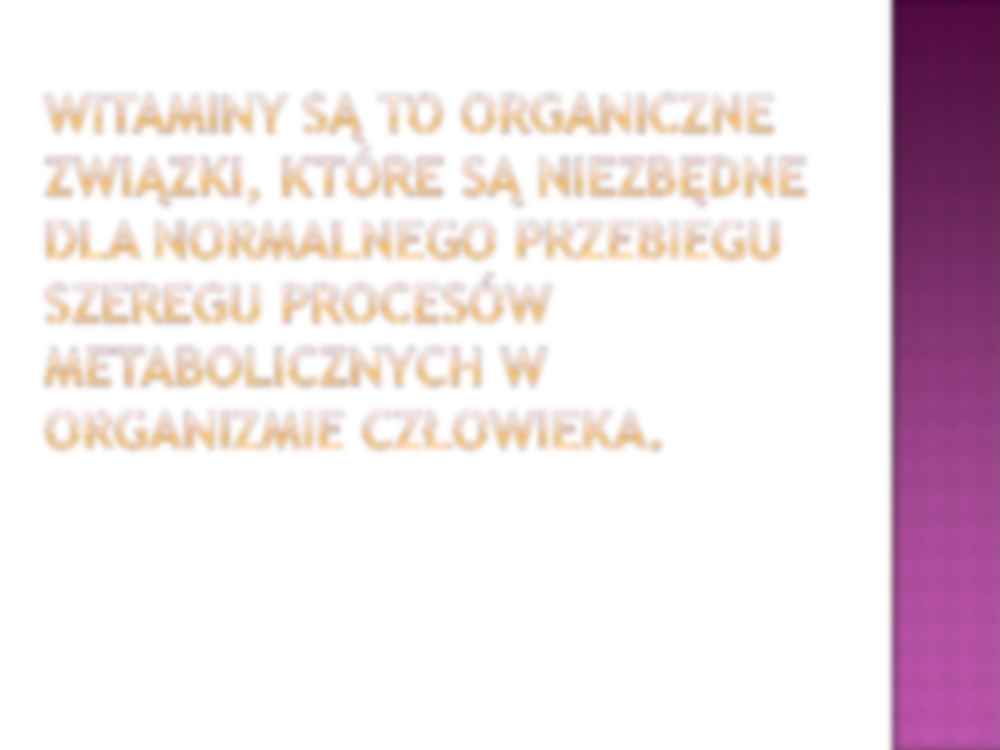 Chemia ogólna - witaminy - strona 2