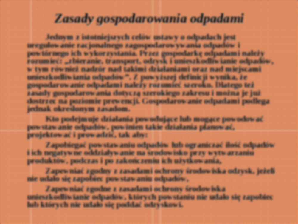 Regulacje prawne gospodarki odpadami w Polsce - strona 3
