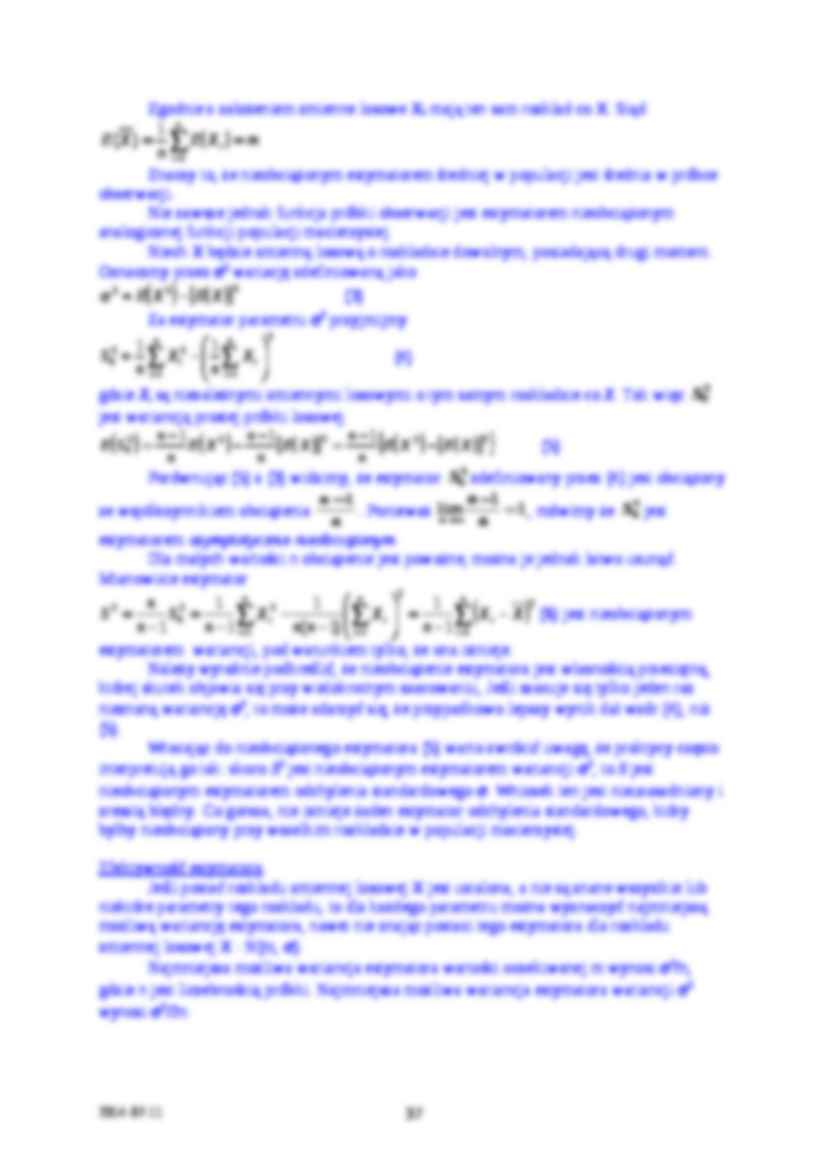 Estymacja - teoria i przykłady - strona 2