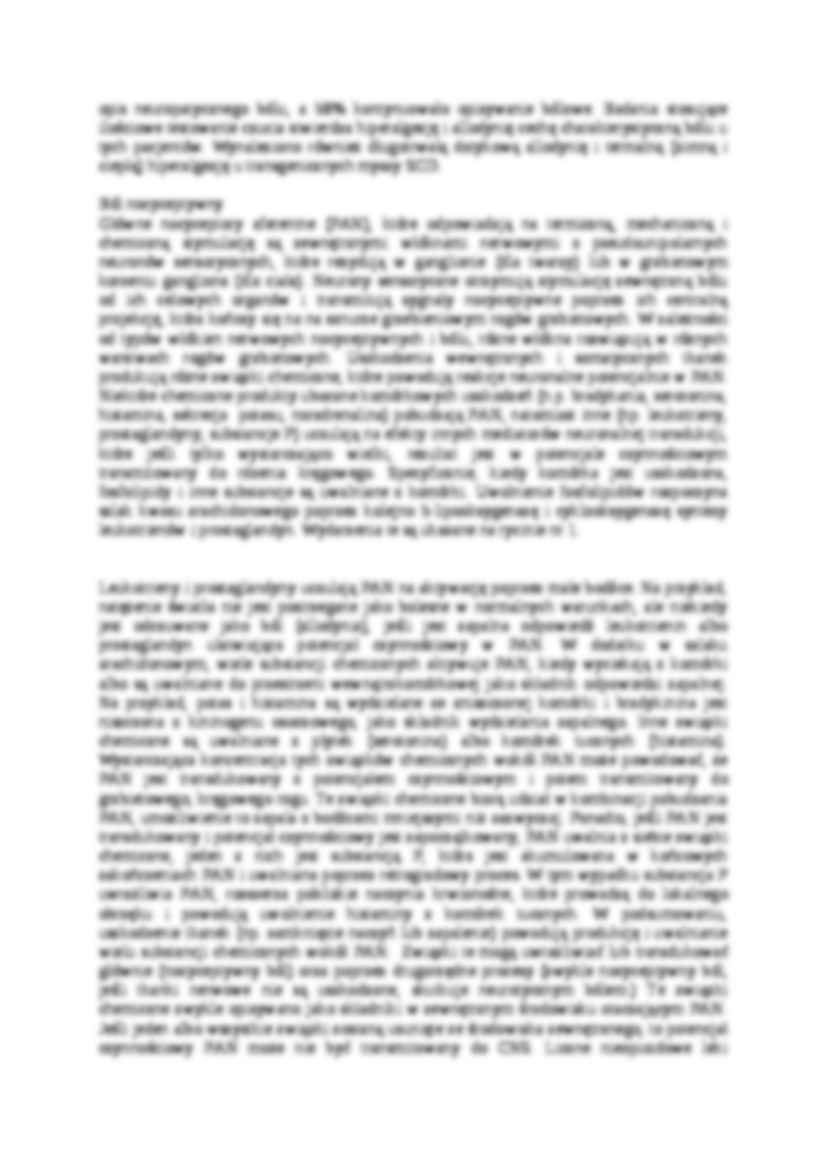 Mechanizm bólu w anemii sierpowatej - strona 2