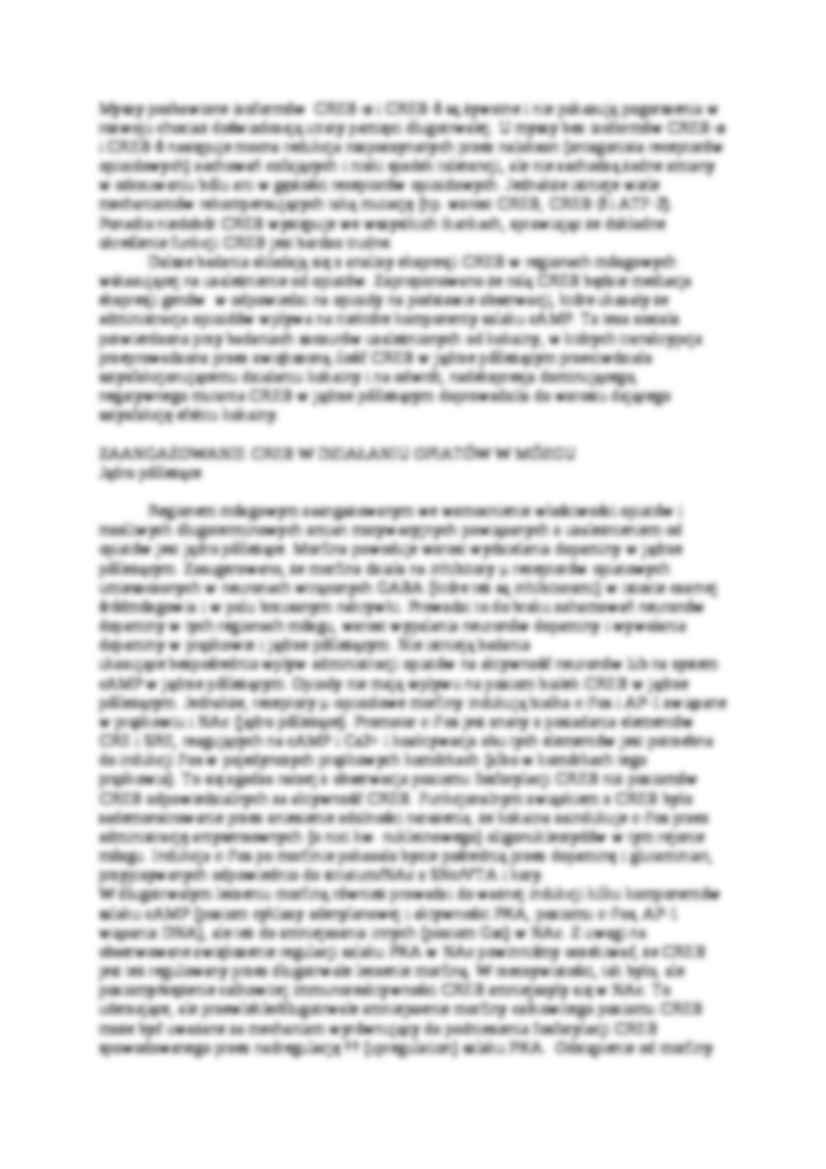 Działanie opioidów na CREB - strona 2