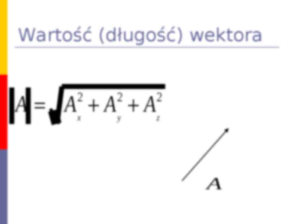 Fizyka - pojęcie wektorów - strona 3