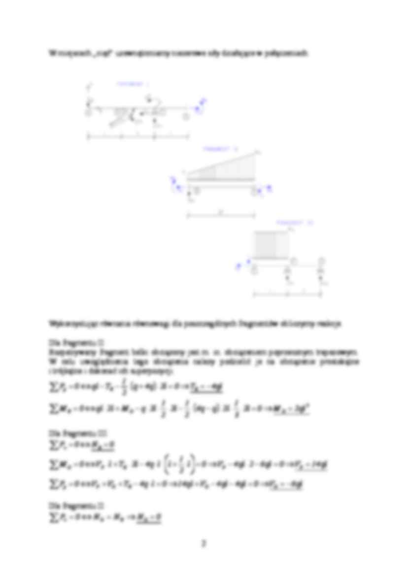 Obciążenie poprzeczne rozłożone - strona 2