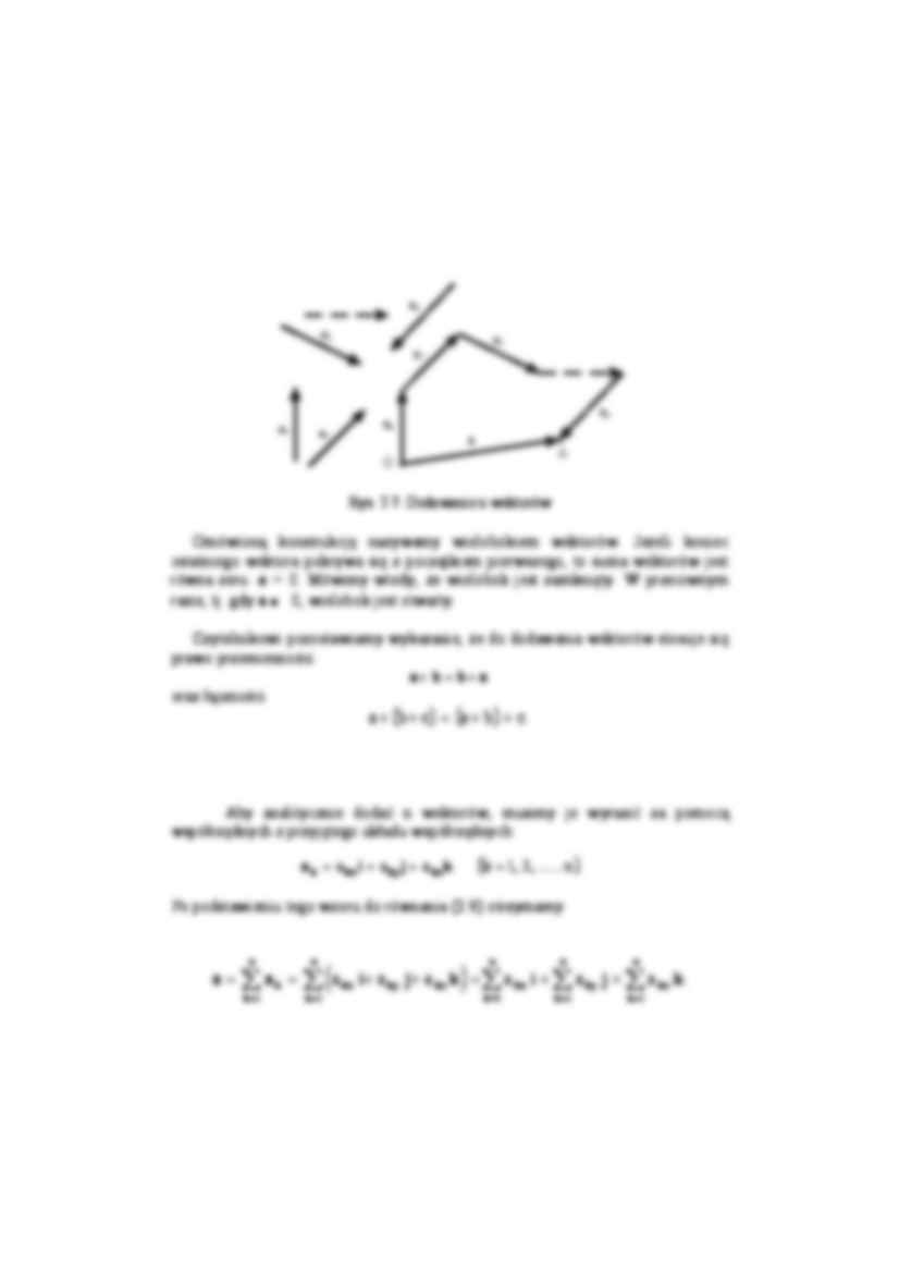 Suma i różnica wektorów - strona 2
