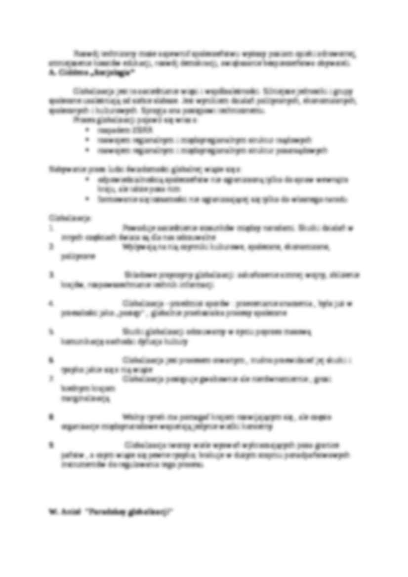 Socjologia ogólna - globalizacja (2) - strona 2