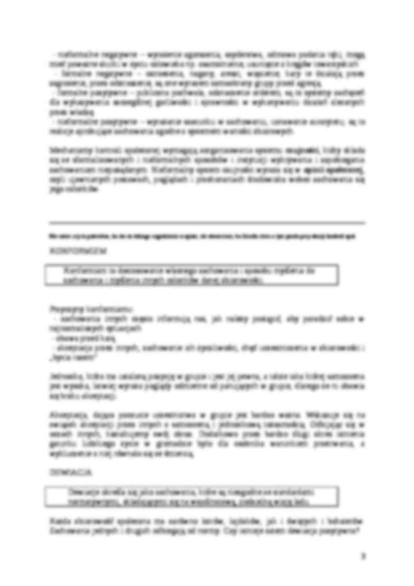 Socjologia - kontrola społeczna - strona 3