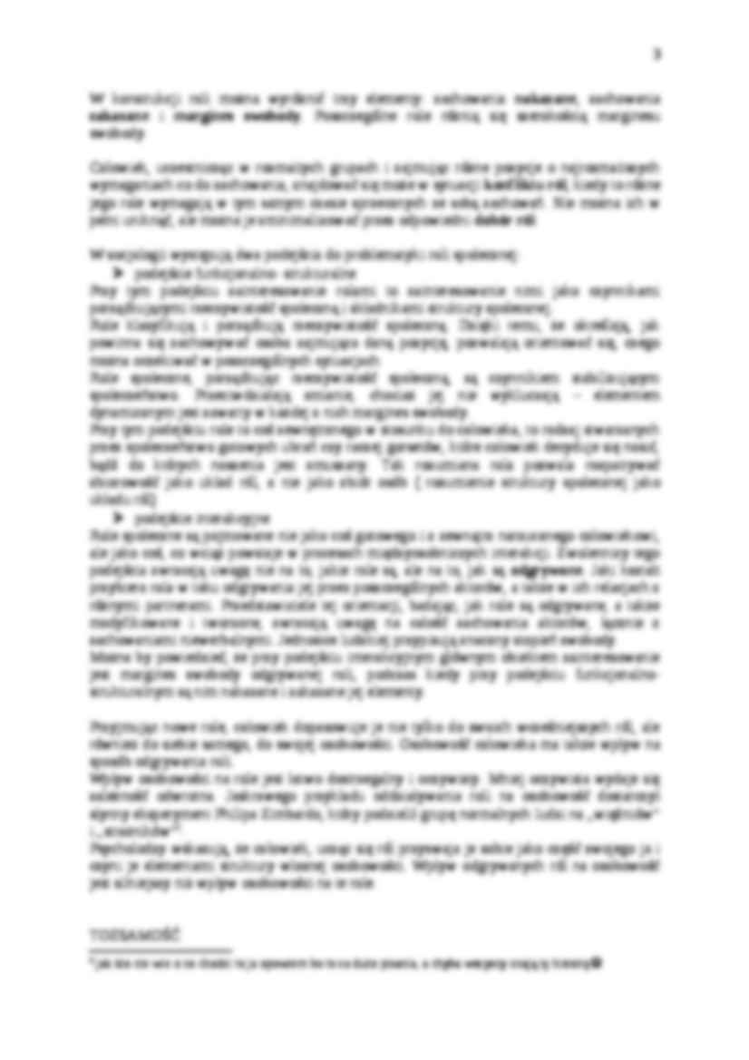 Socjologia ogólna - socjalizacja - strona 3