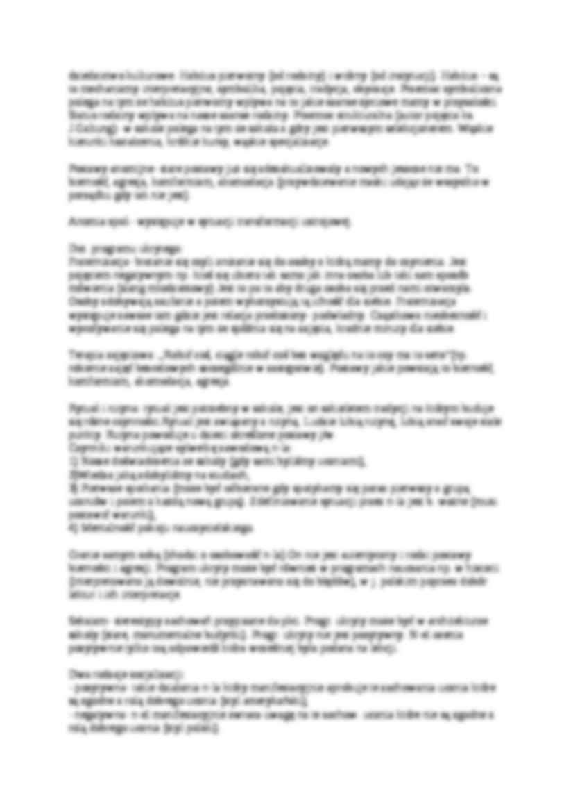 Socjologia - opracowanie zagadnień - Tożsamość człowieka - strona 2