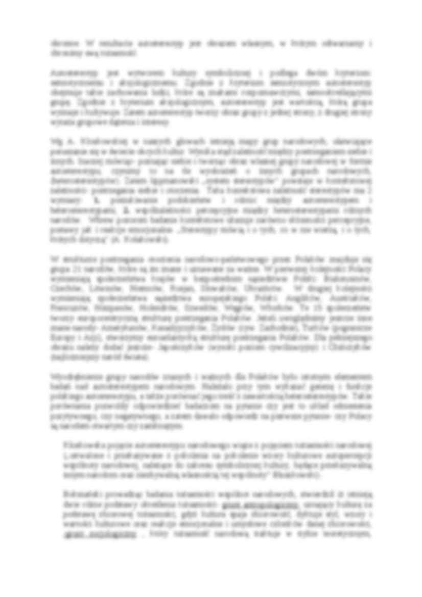 Socjologia - stereotypy narodowe - strona 2