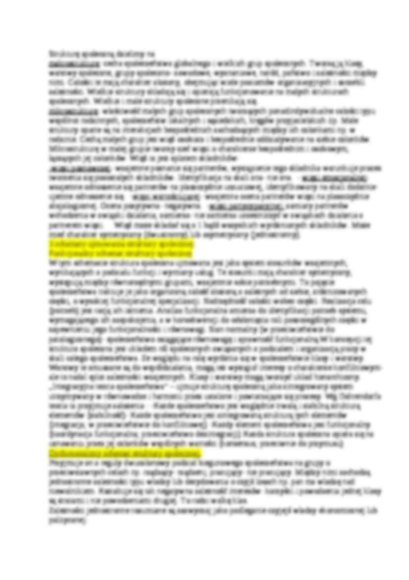 Struktura i stratyfikacja społeczna - strona 2