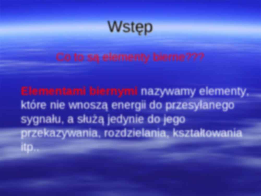 Elementy bierne w instalacjach TVK - strona 3