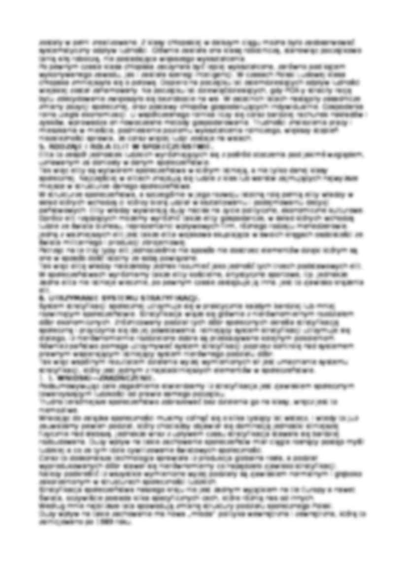 Stratyfikacja społeczna w Polsce - strona 3