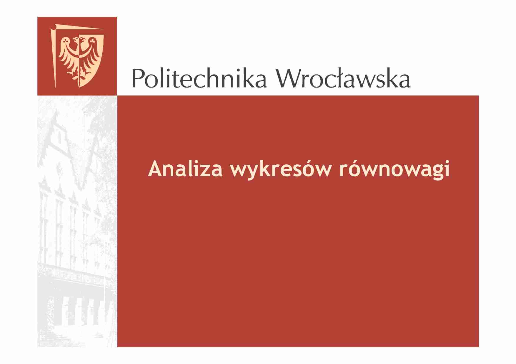 Wykład 4, analiza wykresów równowagi - strona 1