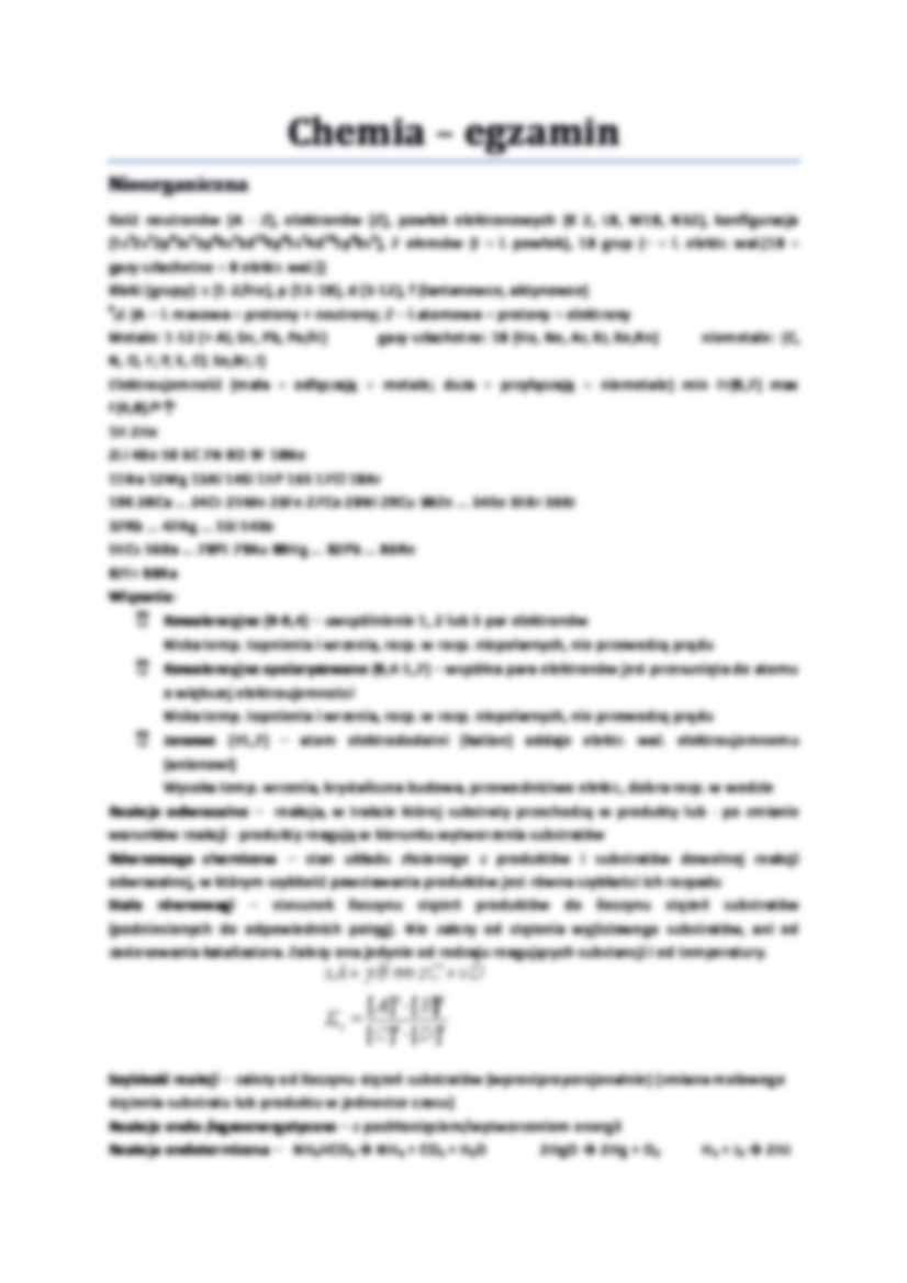 Egzamin z chemii nieorganicznej - strona 3
