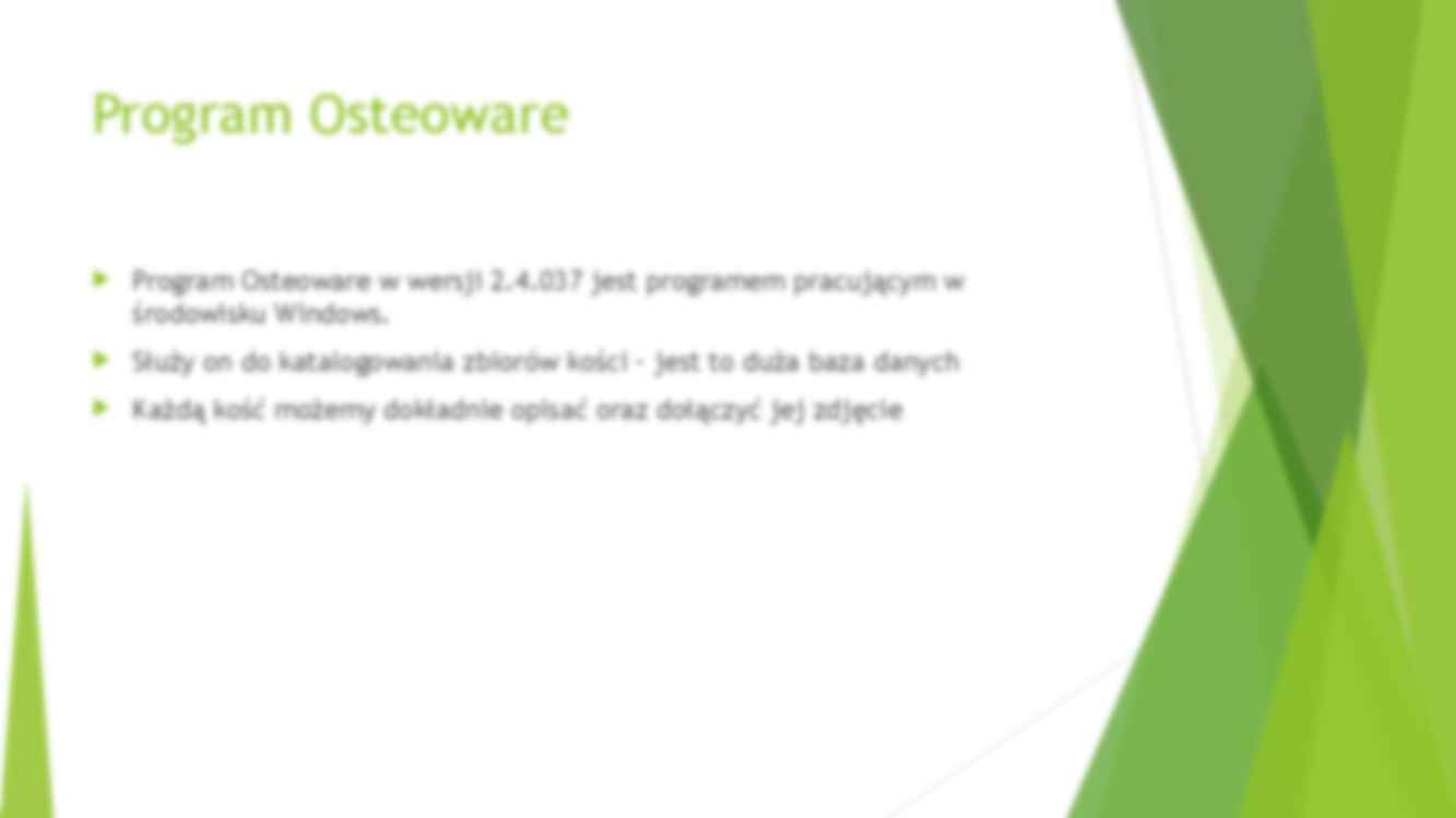 Osteoware - Wprowadzenie - strona 2