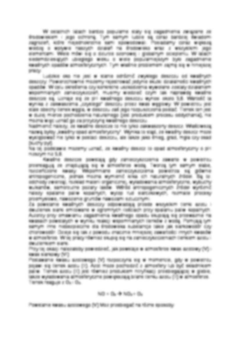 Kwaśne deszcze - strona 2