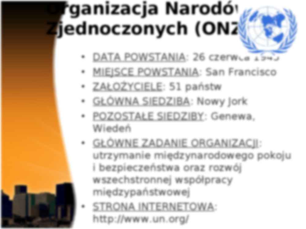 Organizacje międzynarodowe - Międzynarodowy Bank Odbudowy i Rozwoju - strona 3