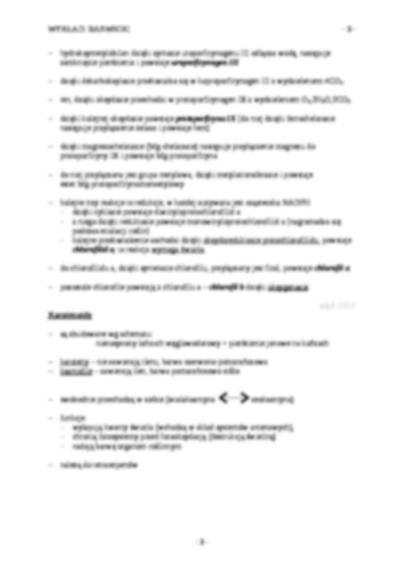 Fotosynteza - wykład 4 - strona 3