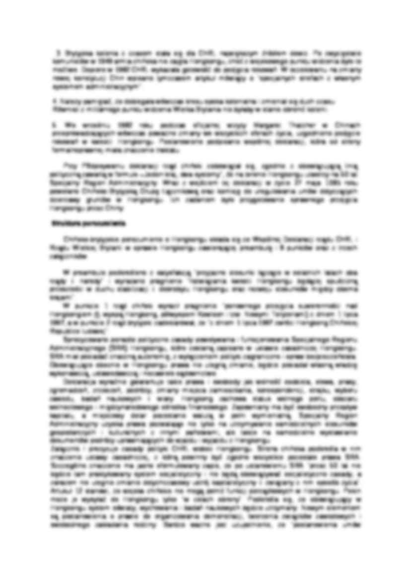 Koniec brytyjskiej obecnści w Hongkongu - strona 2