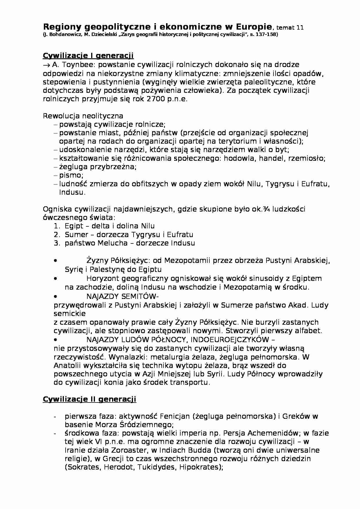 Regiony geopolityczne i ekonomiczne w Europie 2 - strona 1