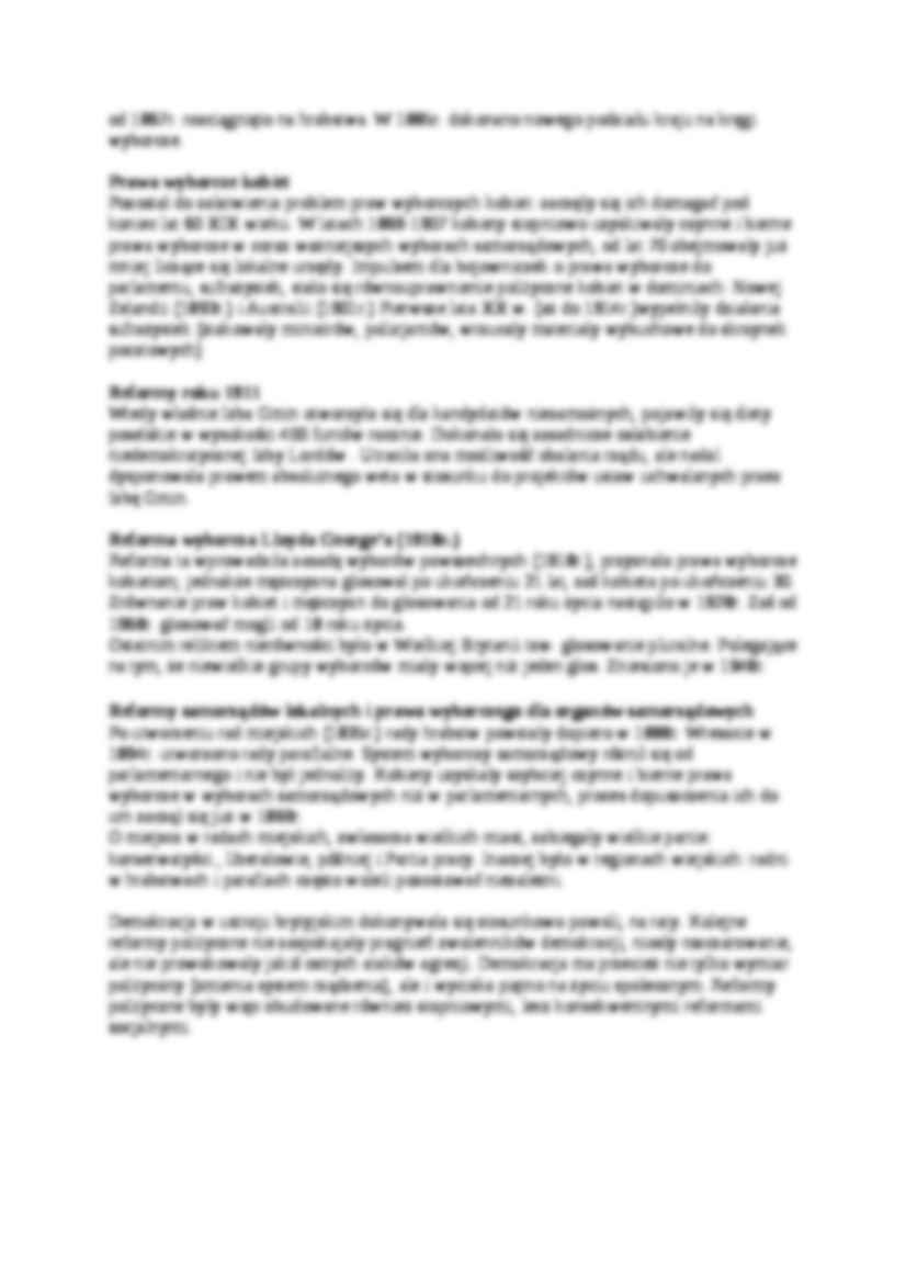 Reformy brytyjskiego sytemu wyborczego - strona 2