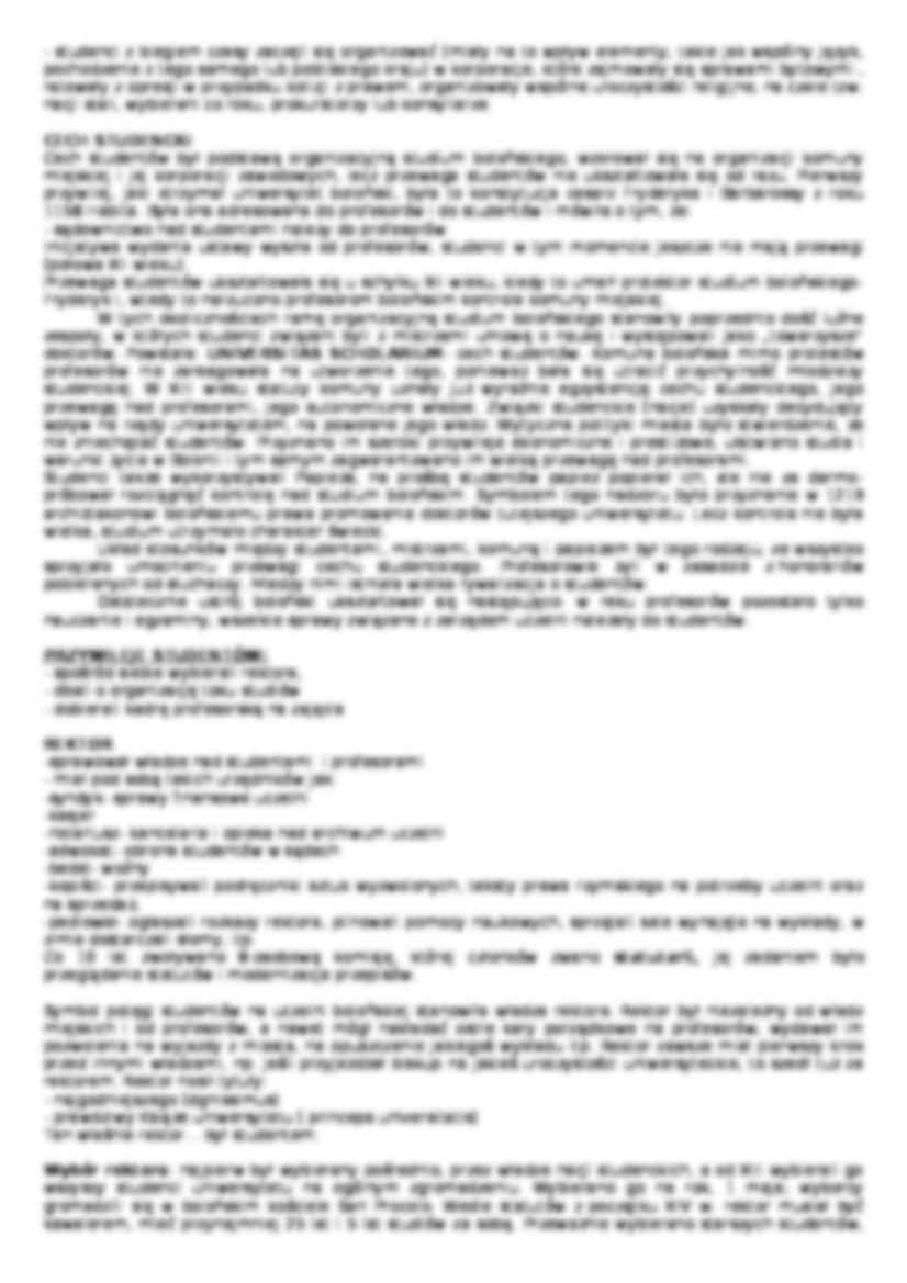 Uniwersytet Boloński - historia - strona 3