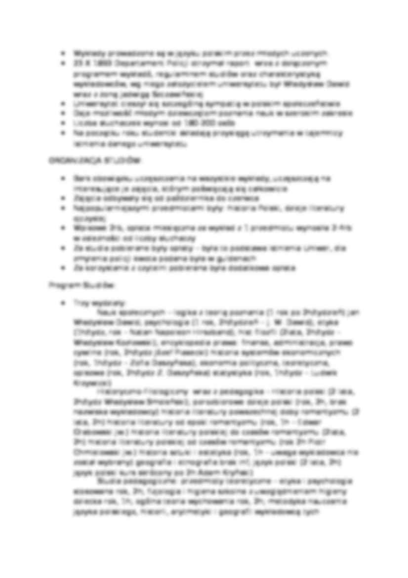 Uniwersytet latający - historia - strona 2