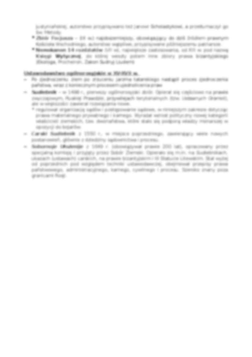 Źródła prawa na Rusi Kijowskiej i w Rosji - strona 2
