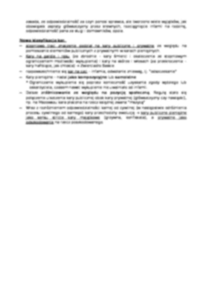 Kierunki rozwoju prawa karnego - średniowiecze - strona 2