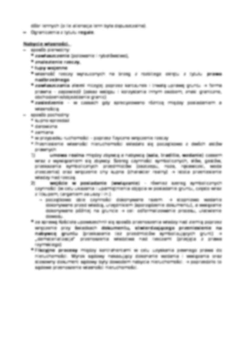 Prawo rzeczowe, pojęcie rzeczy - strona 3