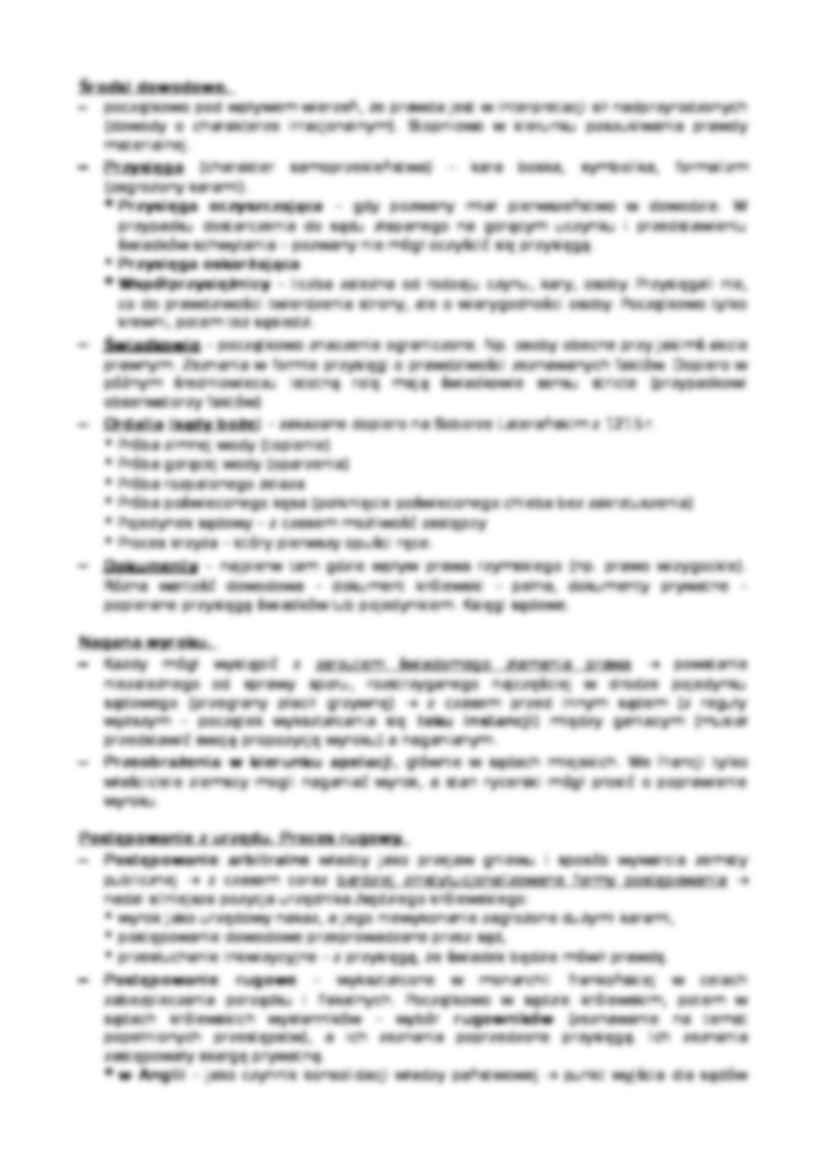 Proces sądowy w średniowieczu - strona 2