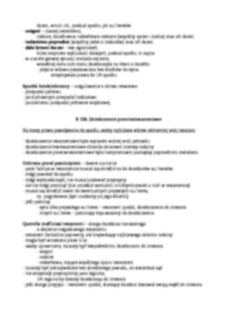 Dziedziczenie beztestamentowe i przeciwtestamentowe - strona 2