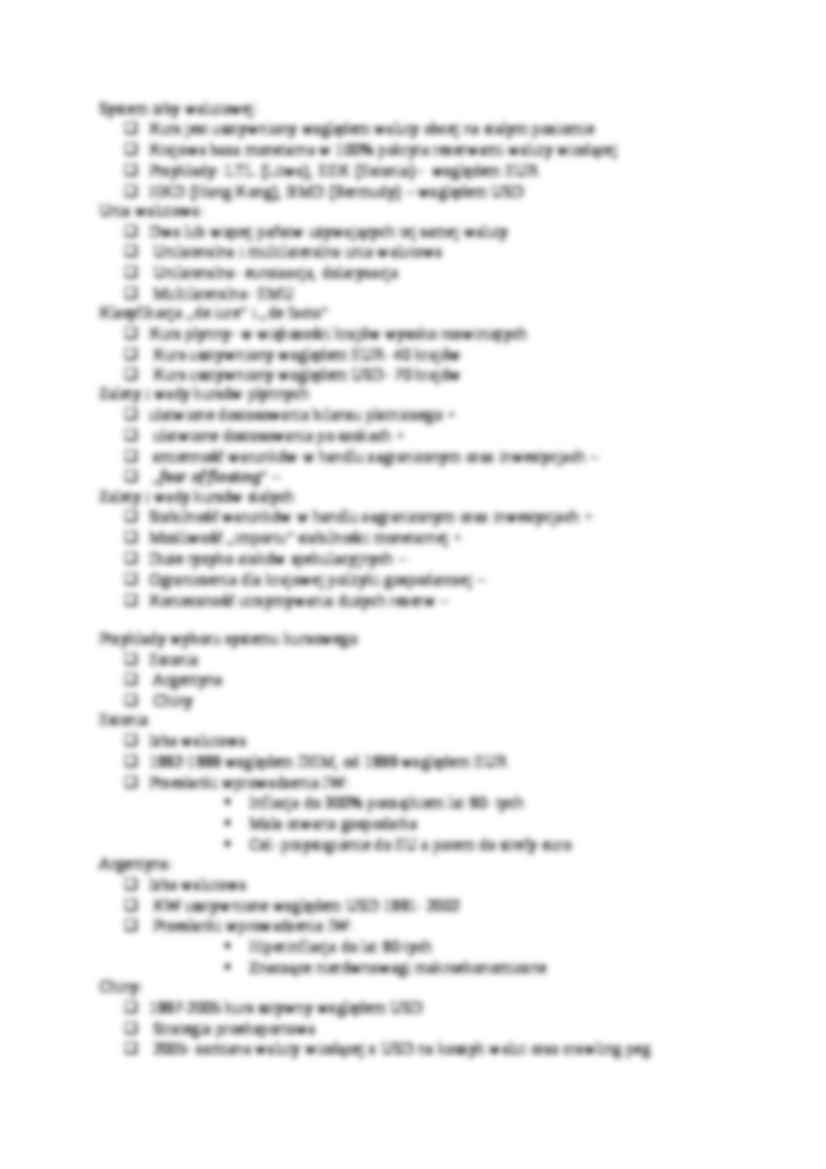 Wykład 2 z finansów międzynarodowych - strona 2