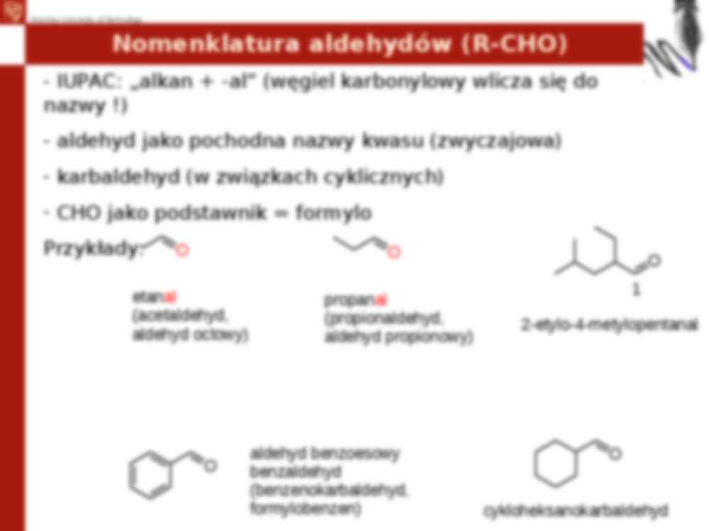 Chemia organiczna - wykład 8 - strona 3