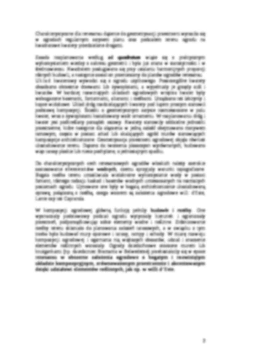 Ogrody za czasów renesansowych - strona 2