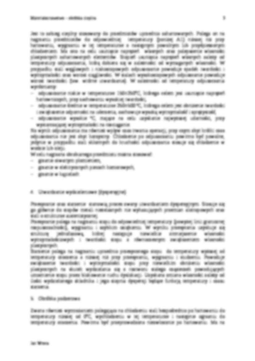 Materiałoznastwo - Obróbka cieplna - Hartowanie  - strona 3