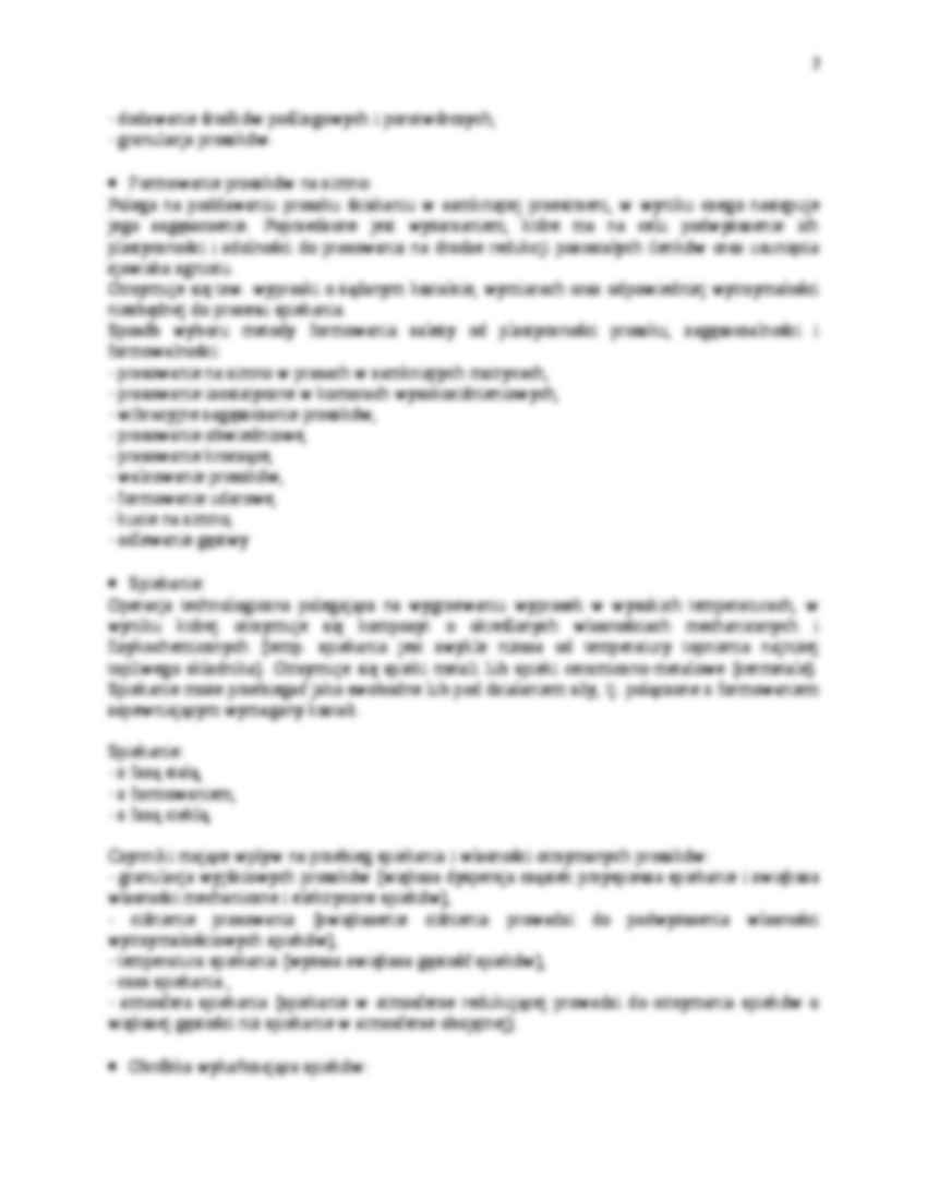 Spieki, wyroby spiekane - strona 2