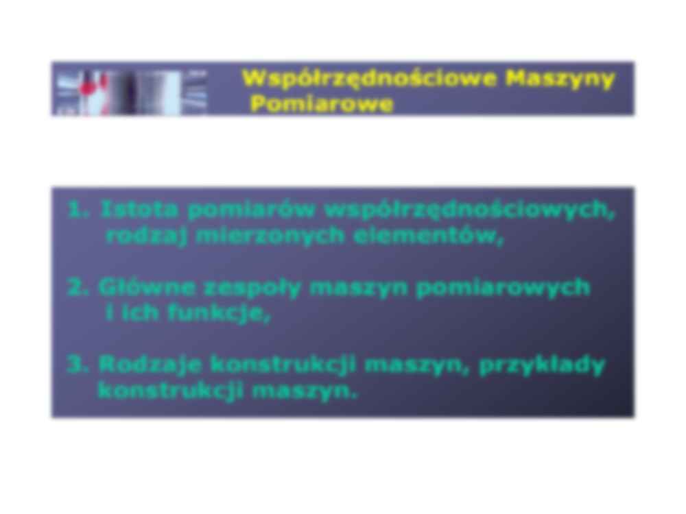Współrzędnościowa technika pomiarowa - strona 2