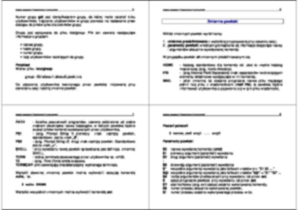 Systemy operacyjne - wykład 2 - strona 2