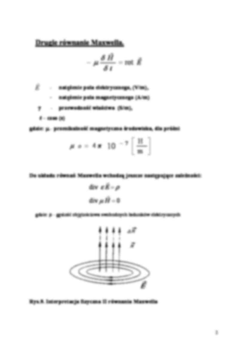 Anteny, pierwsze równanie Maxwella - strona 2