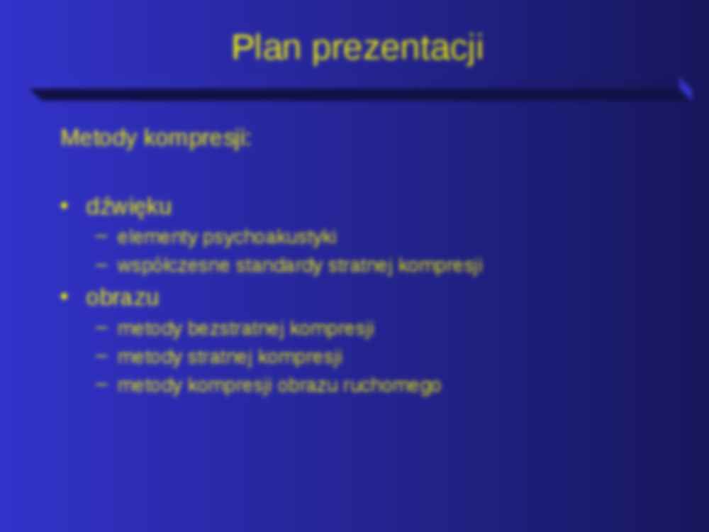 Metody kompresji - musicam - strona 2