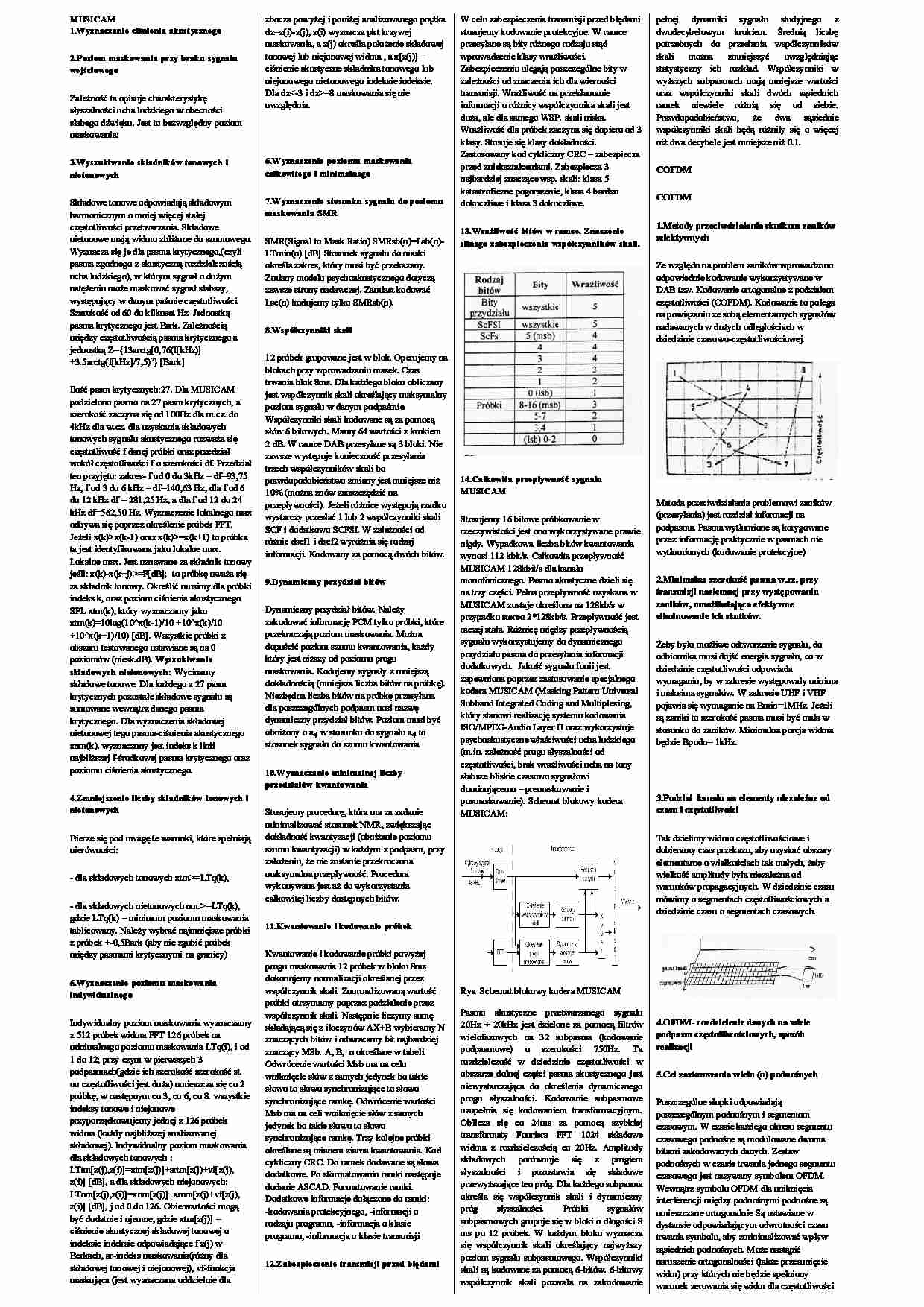 Musicam Cofdm Dab - strona 1