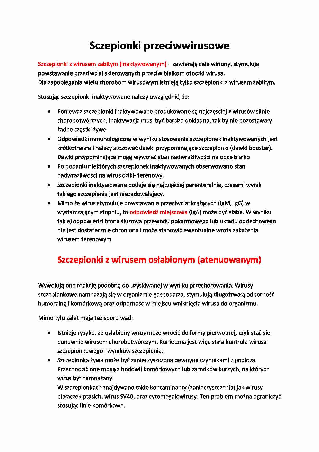 Wirusologia - wykład 4 - strona 1