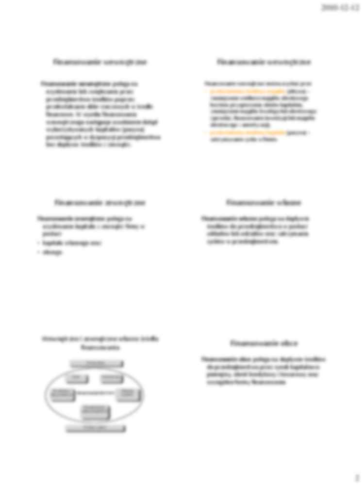 Zarządzanie finansami - wykład 4 - strona 2