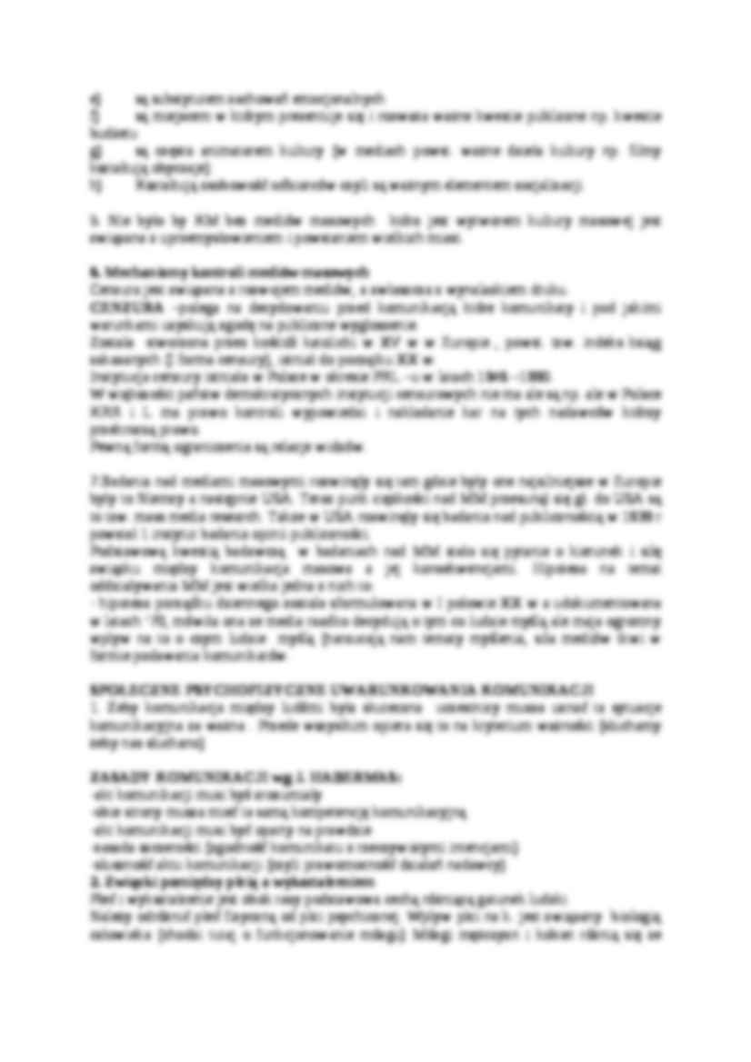 Komunikacja społeczna, komunikacja masowa - strona 2