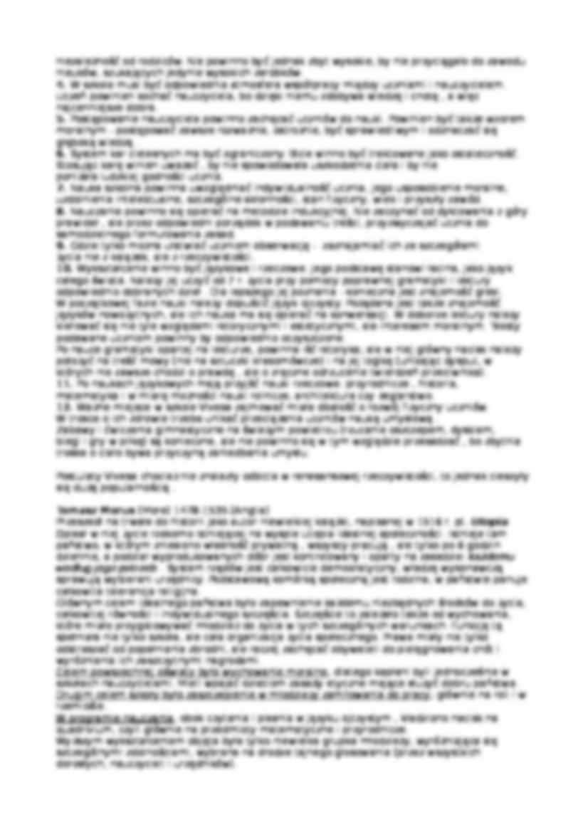 Odrodzenie - renesansowe koncepcje wychowania - strona 3