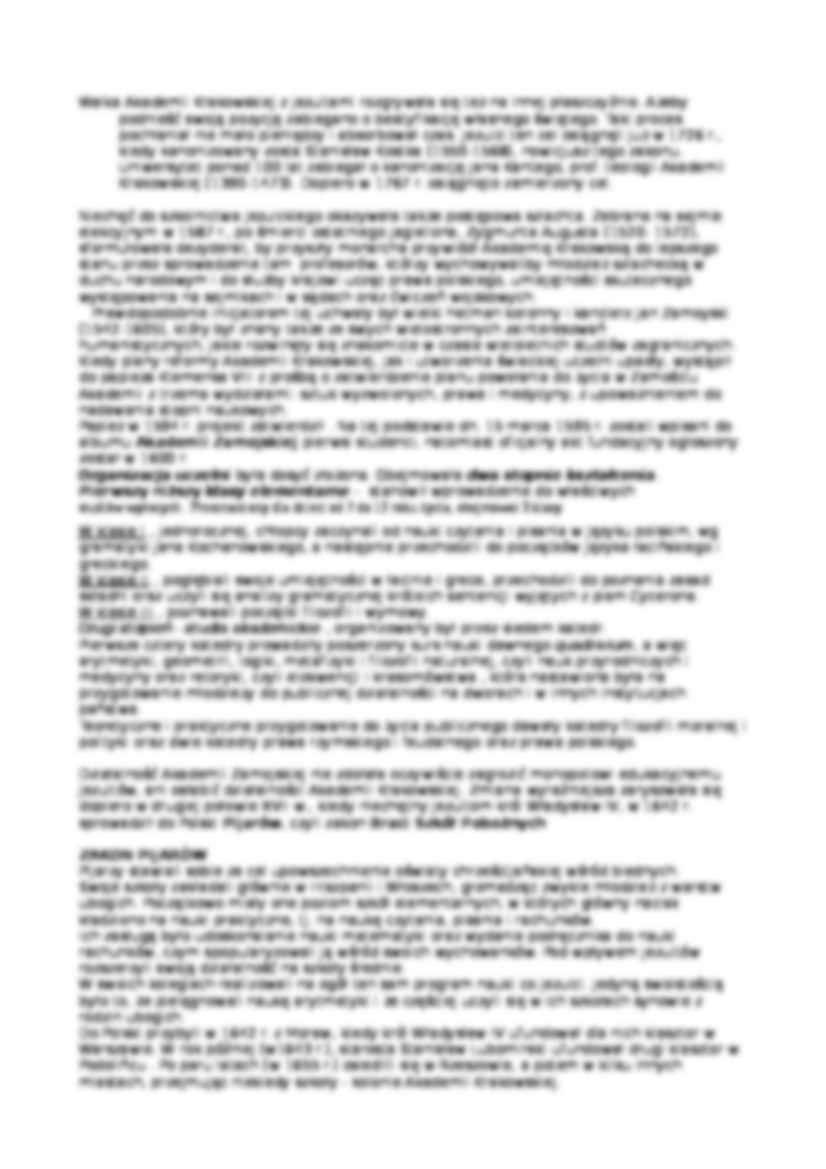 Wychowanie i szkolnictwo w Polsce w XVIII i XIX  - strona 2