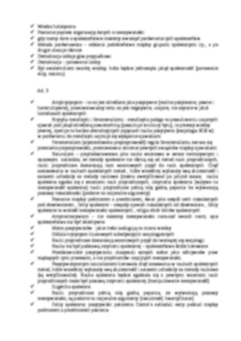 Historia myśli socjologicznej - Auguste Comte - strona 2